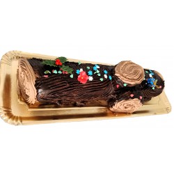 Tronco navidad chocolate y...