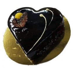 Tarta Corazón chocolate